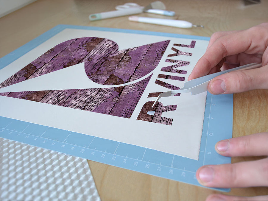 distressed periwinkle  Easy Weed Craft Vinyl
