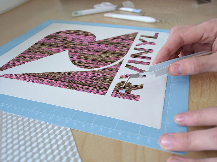distressed plum  Easy Weed Craft Vinyl