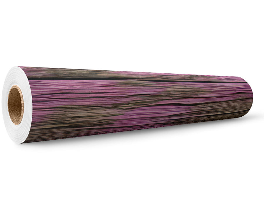 Distressed Plum Wood Plank Wrap Film Wholesale Roll~Rwraps Series 914 Digitally Printed Vinyl Roll~5