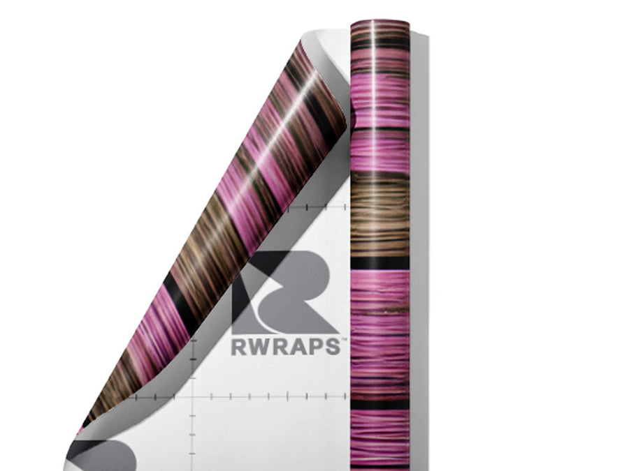 Distressed Plum Wood Plank Wrap Film Sheets~Rwraps Series 914 Distressed Plum Wood Plank Scrolled Sheet~4