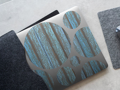 distressed powder  DIY Laptop Stickers