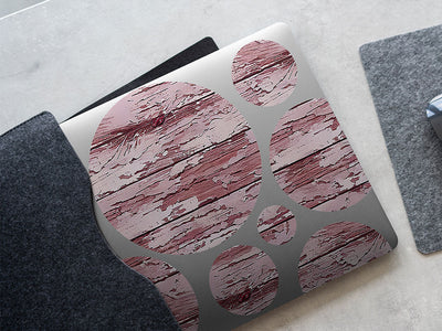 distressed rose  DIY Laptop Stickers