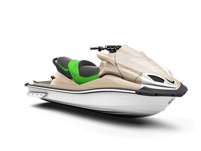 Distressed White Wood Plank Jet Ski Vinyl Customized Wrap