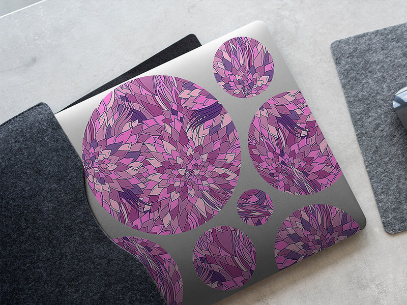 divine floramancer floral DIY Laptop Stickers