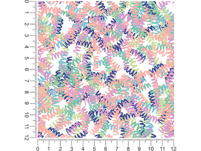 dizzy devil abstract geometric 1ft x 1ft Craft Sheets