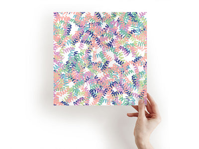 dizzy devil abstract geometric Craft Sheets