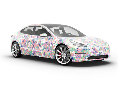 Dizzy Devil Abstract Vehicle Vinyl Wrap