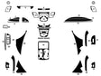 acura rdx 2013-2015 Dash Kit Diagram