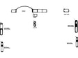 acura tl 1996-1998 Dash Kit Diagram