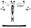alfa romeo 4c 2015-2020 Dash Kit Diagram