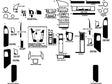 bmw 3-series 1994-1997 (coupe / sedan) Dash Kit Diagram