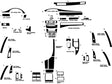 bmw 5-series 2004-2007 Dash Kit Diagram