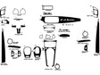 bmw z4 2003-2008 Dash Kit Diagram