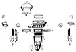 bmw z4 2009-2016 Dash Kit Diagram