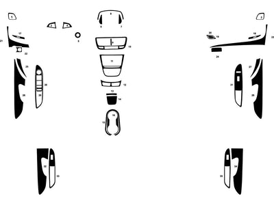 buick encore 2013-2016 Dash Kit Diagram
