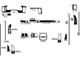 buick park avenue 2000-2005 Dash Kit Diagram