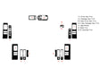 cadillac deville 1994-1996 Dash Kit Diagram