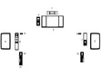 cadillac fleetwood 1993-1996 Dash Kit Diagram