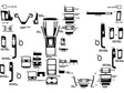 cadillac sts 2005-2007 Dash Kit Diagram