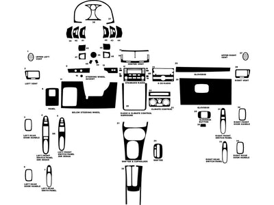 chevrolet cobalt 2005-2010 Dash Kit Diagram