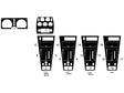 chevrolet corvette 1981-1982 Dash Kit Diagram