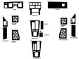 chevrolet corvette 1984-1989 Dash Kit Diagram