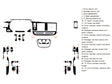 chevrolet express 2008-2024 Dash Kit Diagram