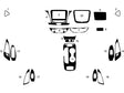 chevrolet malibu 2016-2025 Dash Kit Diagram