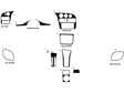 chevrolet monte carlo 1995-1999 Dash Kit Diagram