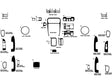 chevrolet prizm 1998-2002 Dash Kit Diagram