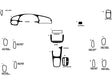 daewoo lanos 1999-2002 Dash Kit Diagram