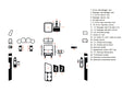 dodge challenger 2008-2014 Dash Kit Diagram