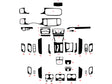 dodge charger 2011-2023 Dash Kit Diagram