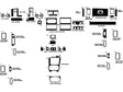 dodge durango 2004-2009 Dash Kit Diagram