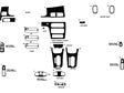 dodge intrepid 1999.5-2004 Dash Kit Diagram