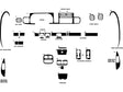 dodge ram 1998-2001 (1500) Dash Kit Diagram