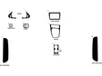 dodge stealth 1991-1996 Dash Kit Diagram