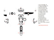 fiat 500 2012-2015 Dash Kit Diagram