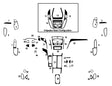 ford escape 2017-2019 Dash Kit Diagram