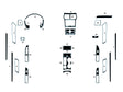 ford explorer 2016-2019 Dash Kit Diagram