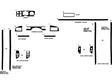 ford f-150 1992-1996 Dash Kit Diagram