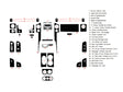 ford f-150 2004-2008 (fx4 / lariat) Dash Kit Diagram
