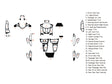 ford focus 2012-2014 Dash Kit Diagram