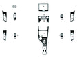 ford ranger 2019-2025 Dash Kit Diagram