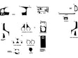 ford ranger 1995-2002 Dash Kit Diagram