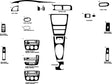 mercury sable 2000-2005 Dash Kit Diagram