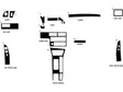 mercury cougar 1992-1993 Dash Kit Diagram