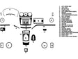 ford transit connect 2010-2013 Dash Kit Diagram