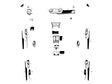 genesis g80 2017-2025 Dash Kit Diagram