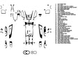 gmc terrain 2010-2017 Dash Kit Diagram